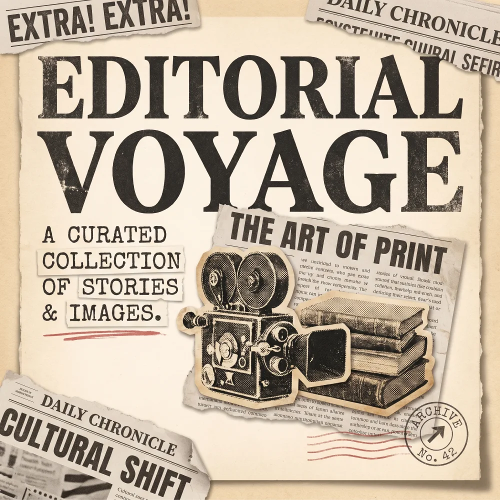 Editorial Newspaper Collage
